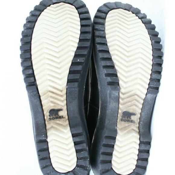 Sorel Women's Size 6 Tivoli High II Black Winter Suede Boot Faux Fur NL2093-010 - Picture 5 of 8